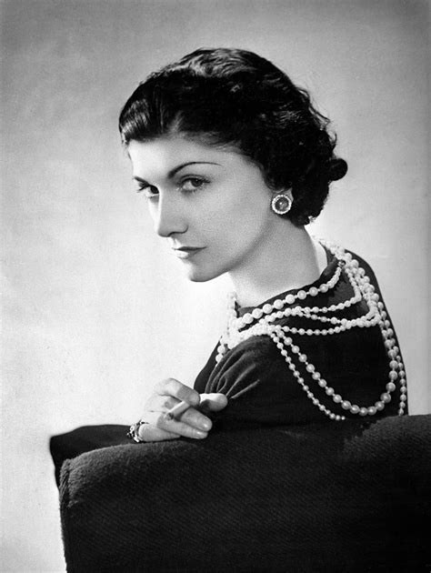 coco chanel portrait.